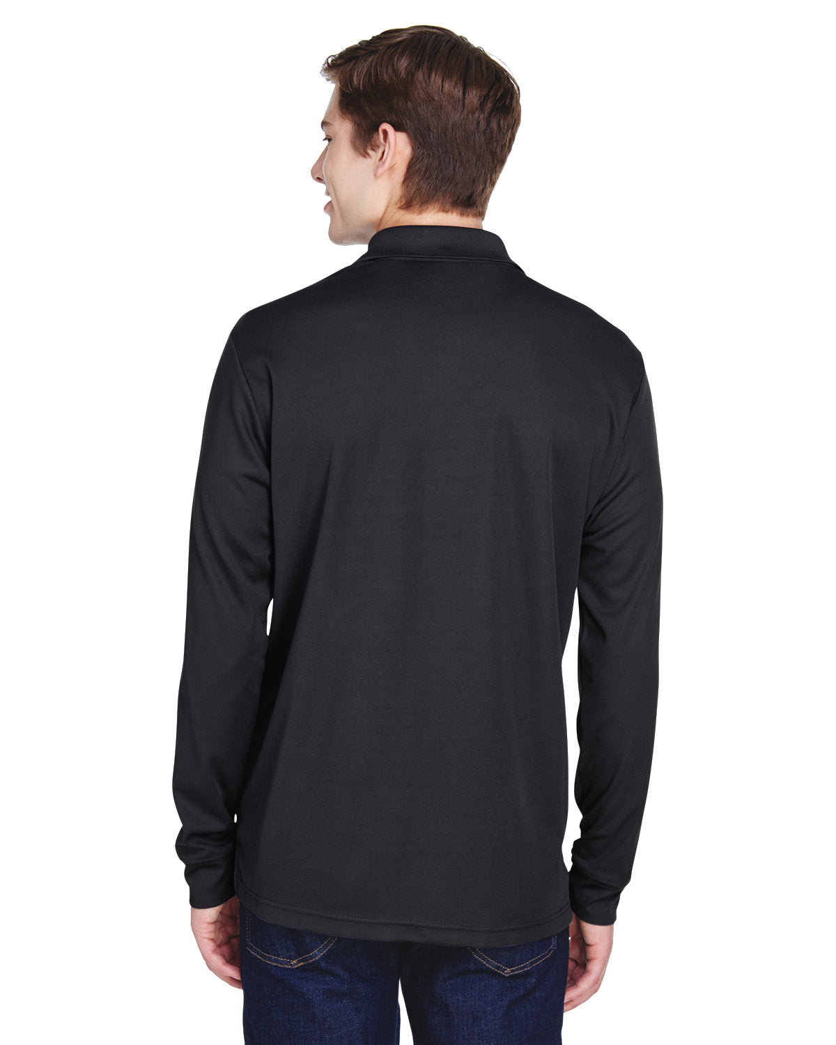 CORE365 Adult Pinnacle Performance Long-Sleeve Piqué Polo with Pocket 88192P