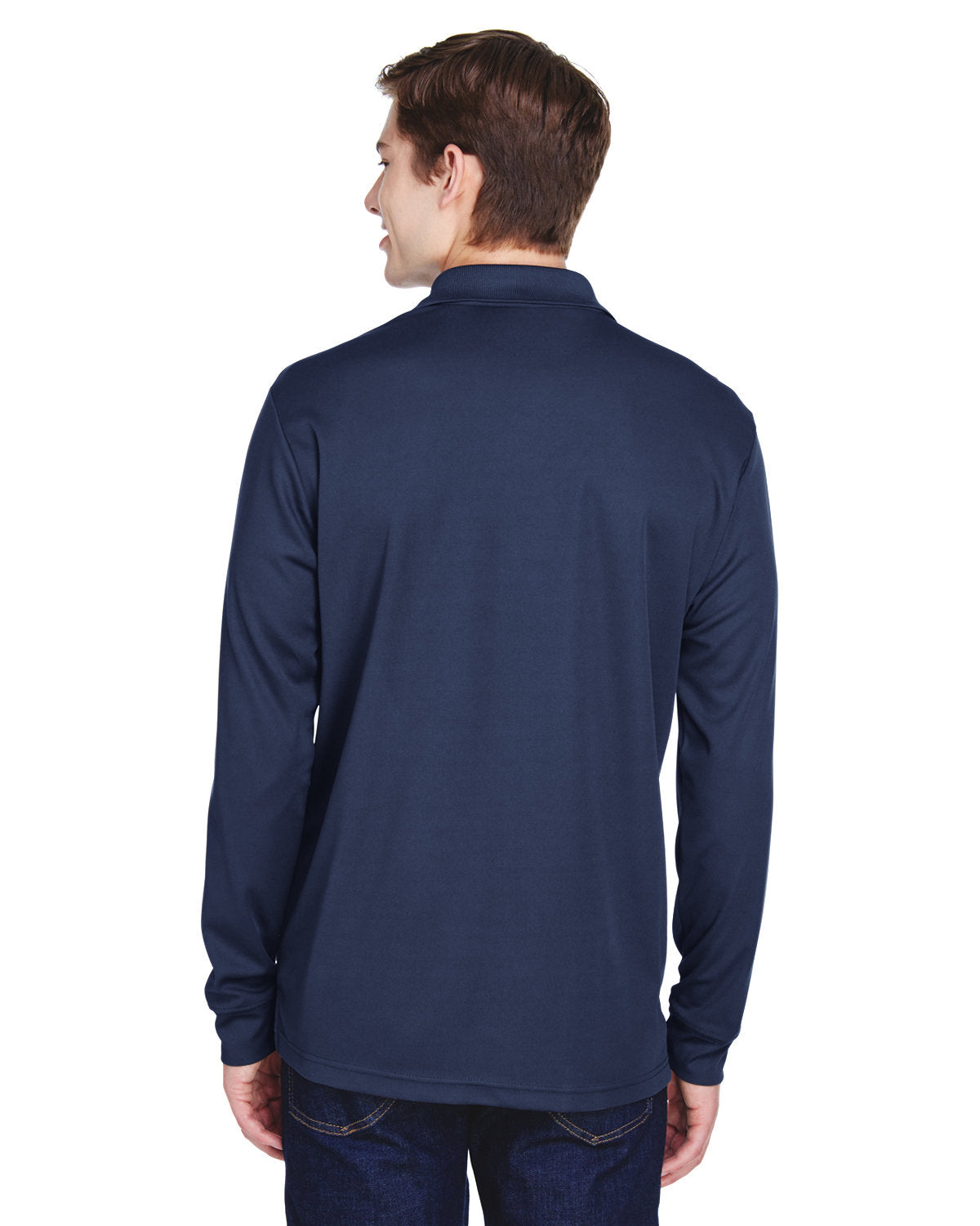 CORE365 Adult Pinnacle Performance Long-Sleeve Piqué Polo with Pocket 88192P