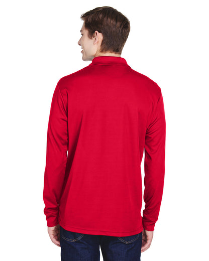 CORE365 Adult Pinnacle Performance Long-Sleeve Piqué Polo with Pocket 88192P