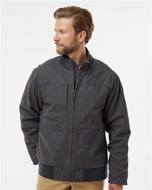 DRI DUCK Maverick Boulder Cloth™ Jacket with Blanket Lining Tall Sizes 5028T Custom Embroidered Business Logo