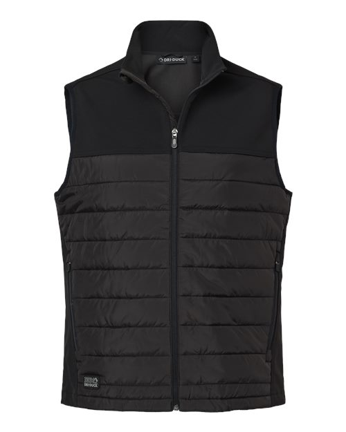 DRI DUCK Men's Summit Soft Shell Puffer Vest 5318