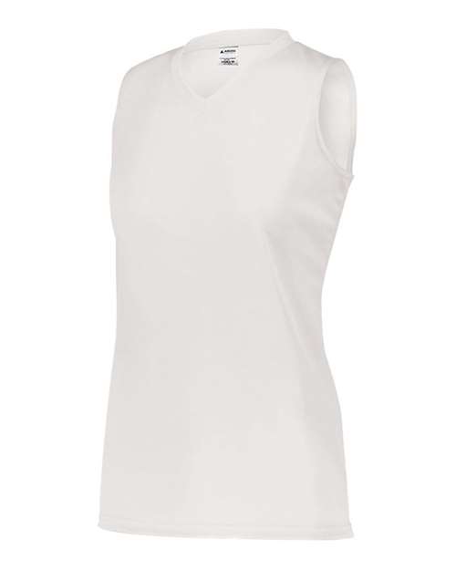 Augusta Sportswear Girls' Sleeveless Wicking Attain Jersey 4795