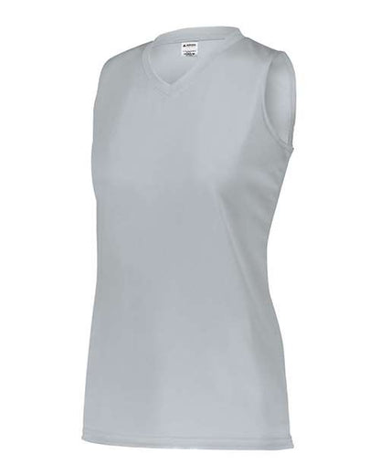 Augusta Sportswear Girls' Sleeveless Wicking Attain Jersey 4795