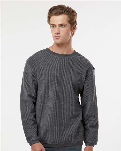 Custom Embroidered  MV Sport Corded Crewneck Pullover 19179  