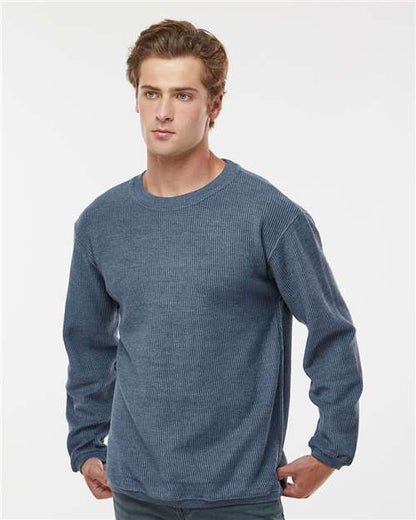 Custom Embroidered  MV Sport Corded Crewneck Pullover 19179  