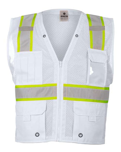 Kishigo EV Series® Enhanced Visibility Multi-Pocket Mesh Vest B100-111