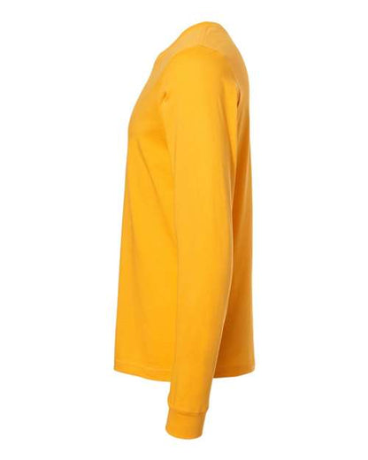 BELLA + CANVAS Jersey Long Sleeve Tee 3501 Gold