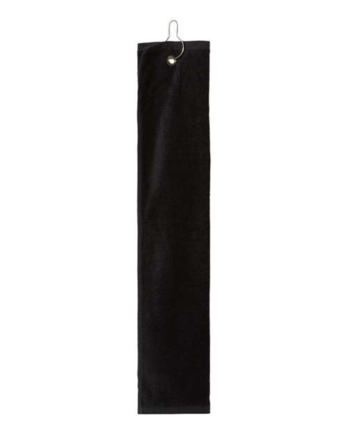 Carmel Towel Company Trifold Golf Towel with Grommet C162523TGH