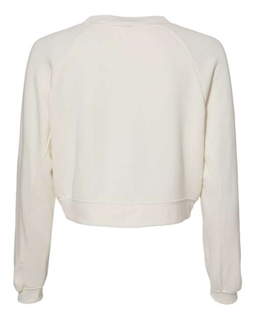 BELLA + CANVAS Women's Raglan Pullover Fleece 7505 Custom Embroidered Business Logo