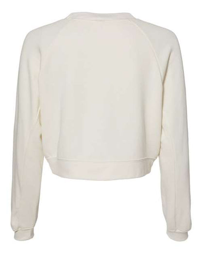 BELLA + CANVAS Women's Raglan Pullover Fleece 7505 Custom Embroidered Business Logo