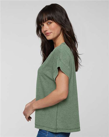 LAT Women's Relaxed Vintage Wash Tee 3502