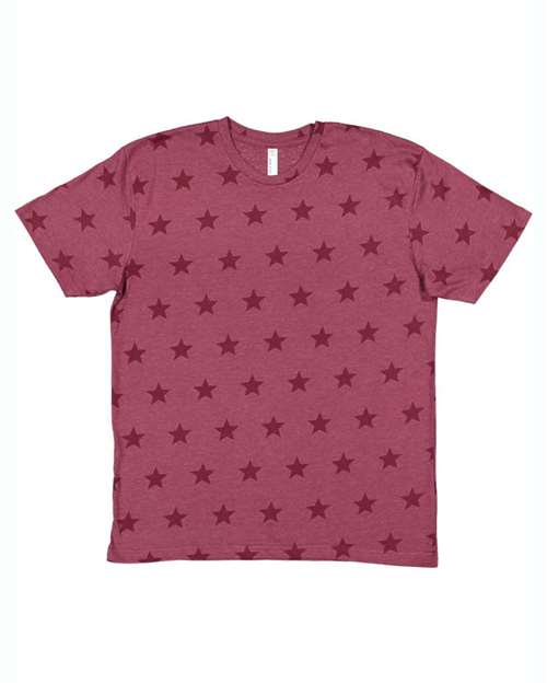 Code Five Star Print Tee 3929