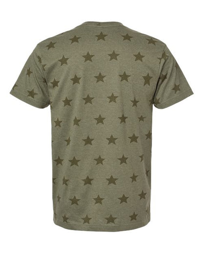 Code Five Star Print Tee 3929
