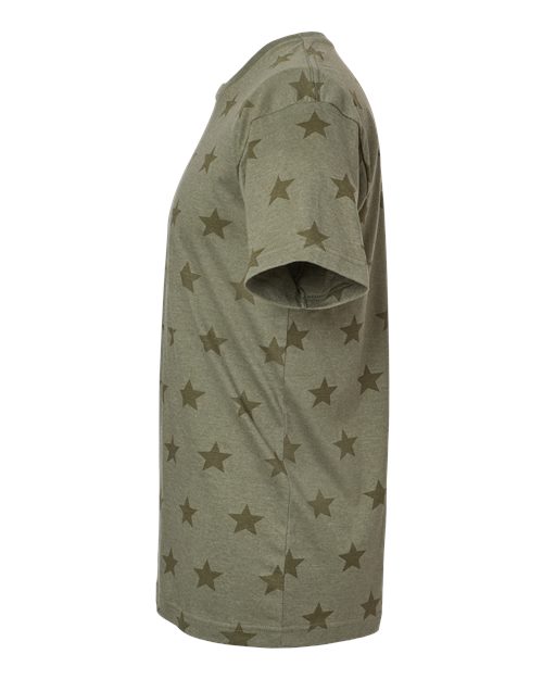 Code Five Star Print Tee 3929