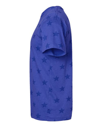 Code Five Star Print Tee 3929
