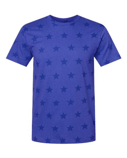 Code Five Star Print Tee 3929