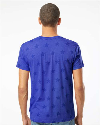 Code Five Star Print Tee 3929