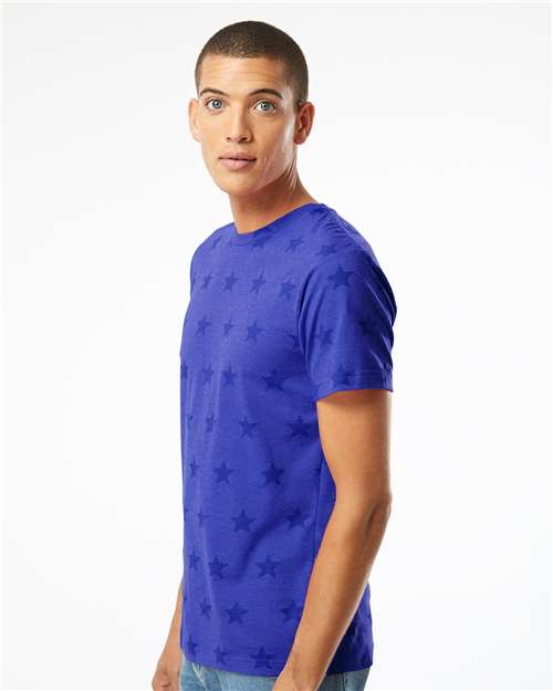 Code Five Star Print Tee 3929