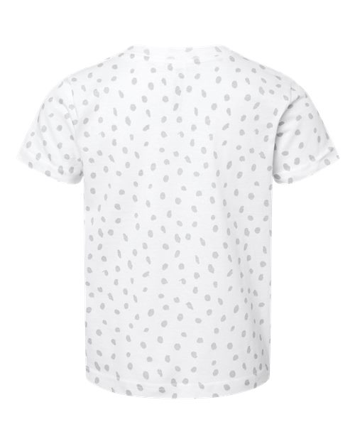 Rabbit Skins Toddler Fine Jersey Tee 3321 White Spot