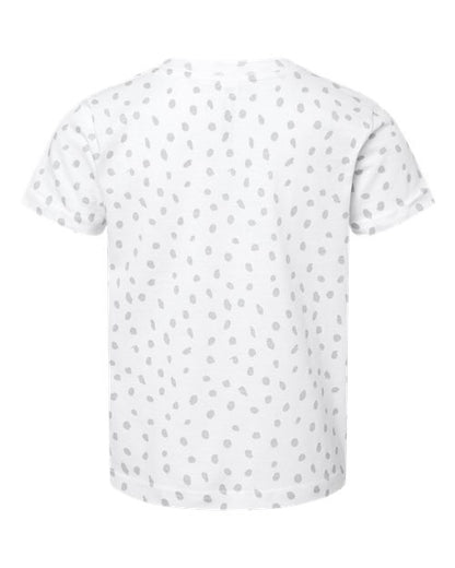 Rabbit Skins Toddler Fine Jersey Tee 3321 White Spot