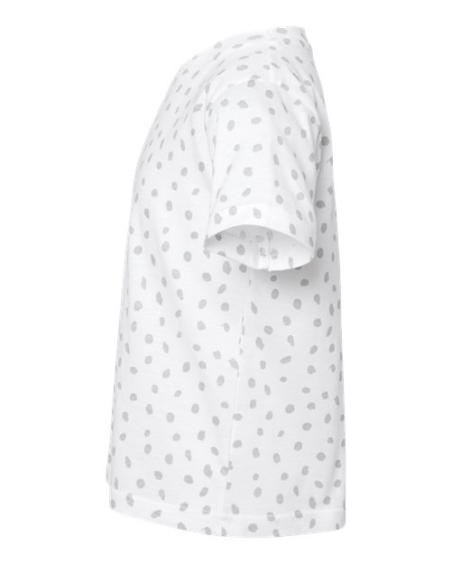 Rabbit Skins Toddler Fine Jersey Tee 3321 White Spot