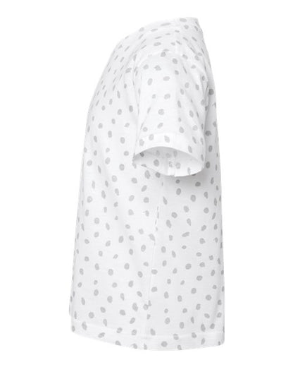 Rabbit Skins Toddler Fine Jersey Tee 3321 White Spot
