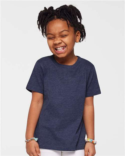 Rabbit Skins Toddler Fine Jersey Tee 3321 Vintage True Navy