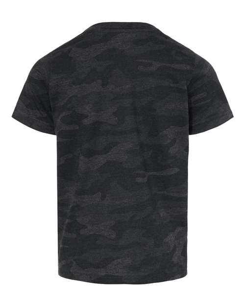 Rabbit Skins Toddler Fine Jersey Tee 3321 Storm Camo