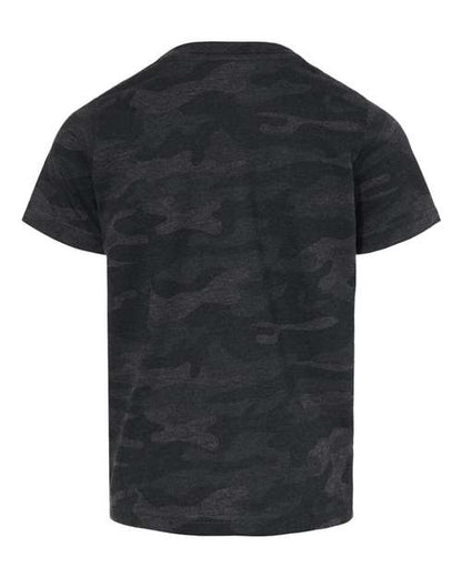 Rabbit Skins Toddler Fine Jersey Tee 3321 Storm Camo