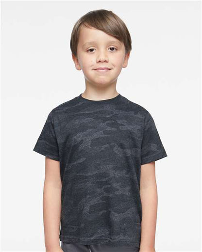 Rabbit Skins Toddler Fine Jersey Tee 3321 Storm Camo