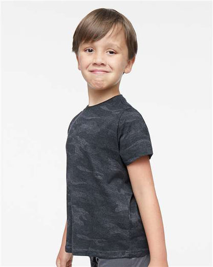 Rabbit Skins Toddler Fine Jersey Tee 3321 Storm Camo