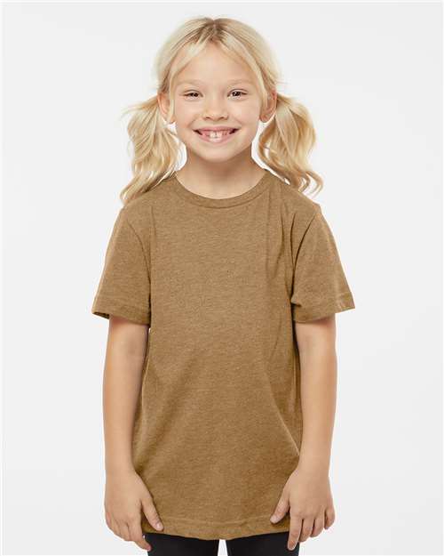 LAT Youth Fine Jersey Tee 6101 Vintage Coyote Brown