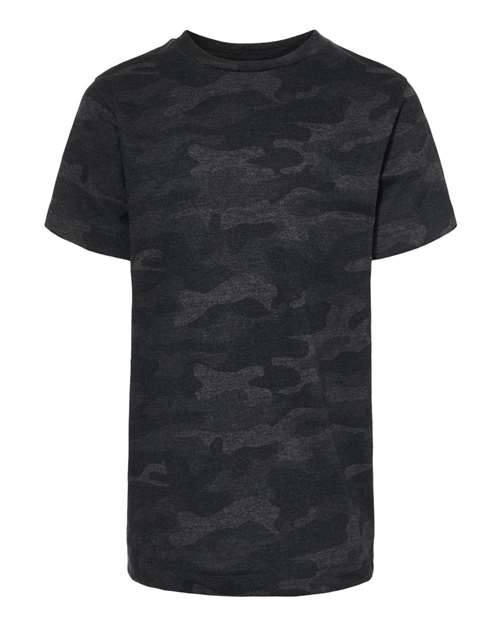 LAT Youth Fine Jersey Tee 6101 Storm Camo