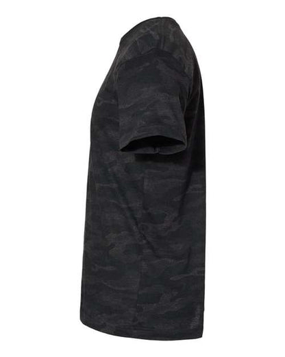 LAT Fine Jersey Tee 6901 Storm Camo