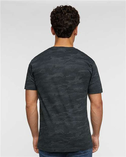 LAT Fine Jersey Tee 6901 Storm Camo