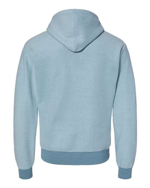 J. America Flip Side Fleece Hooded Sweatshirt 8709