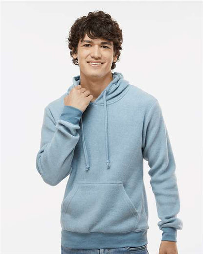 Custom Embroidered  J. America Flip Side Fleece Hooded Sweatshirt 8709  