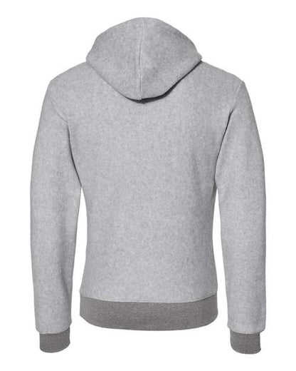 J. America Flip Side Fleece Hooded Sweatshirt 8709
