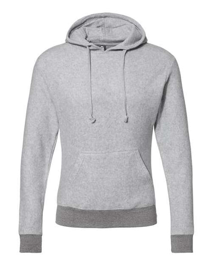 J. America Flip Side Fleece Hooded Sweatshirt 8709