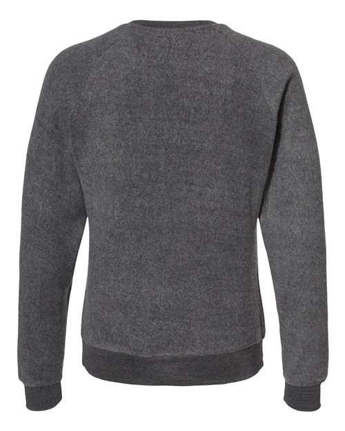 J. America Flip Side Fleece Crewneck Sweatshirt 8710
