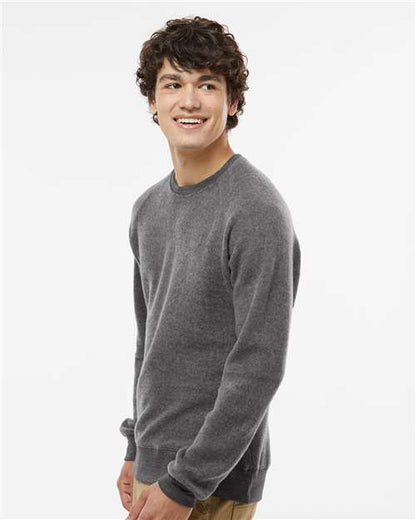 J. America Flip Side Fleece Crewneck Sweatshirt 8710