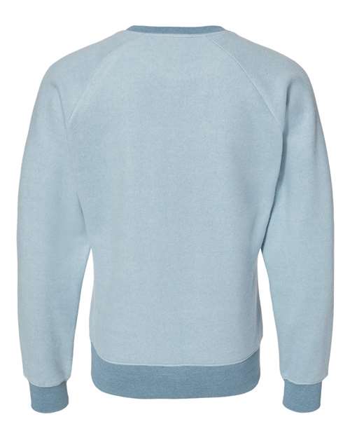 J. America Flip Side Fleece Crewneck Sweatshirt 8710
