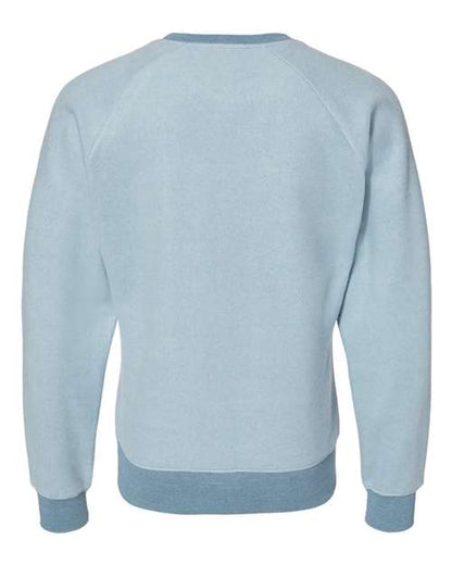 J. America Flip Side Fleece Crewneck Sweatshirt 8710