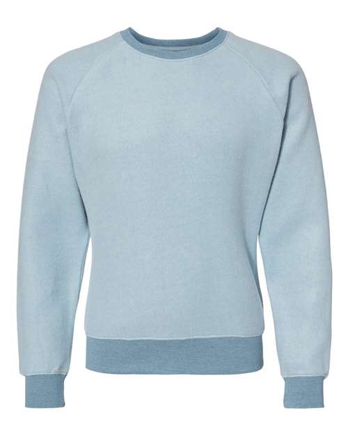 J. America Flip Side Fleece Crewneck Sweatshirt 8710