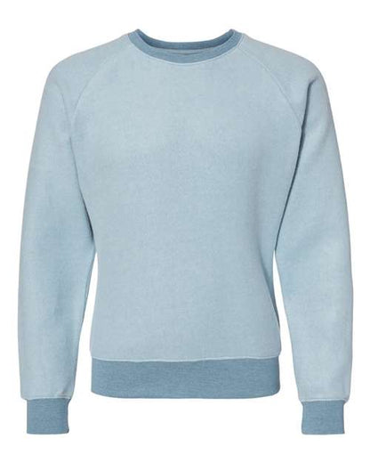 J. America Flip Side Fleece Crewneck Sweatshirt 8710