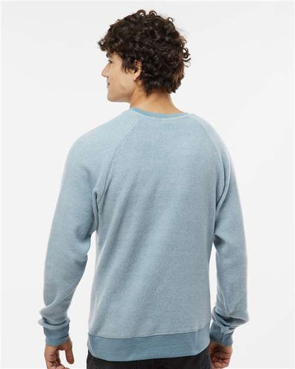 J. America Flip Side Fleece Crewneck Sweatshirt 8710