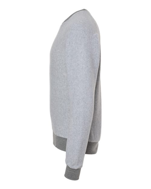 J. America Flip Side Fleece Crewneck Sweatshirt 8710