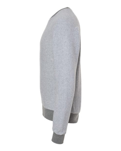 J. America Flip Side Fleece Crewneck Sweatshirt 8710