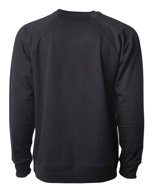 Independent Trading Co. Icon Lightweight Loopback Terry Crewneck Sweatshirt SS1000C Custom Embroidered Business Logo