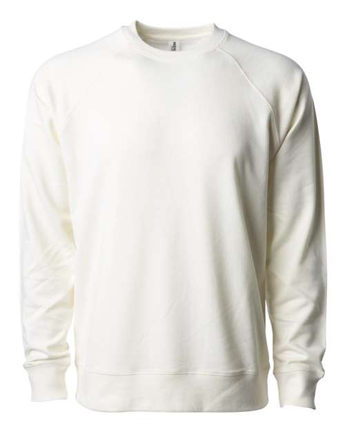 Independent Trading Co. Icon Lightweight Loopback Terry Crewneck Sweatshirt SS1000C Custom Embroidered Business Logo